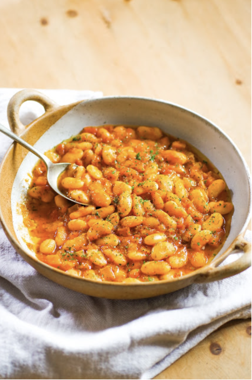 Recipe: Instant Pot Greek Style "Butter" Beans
