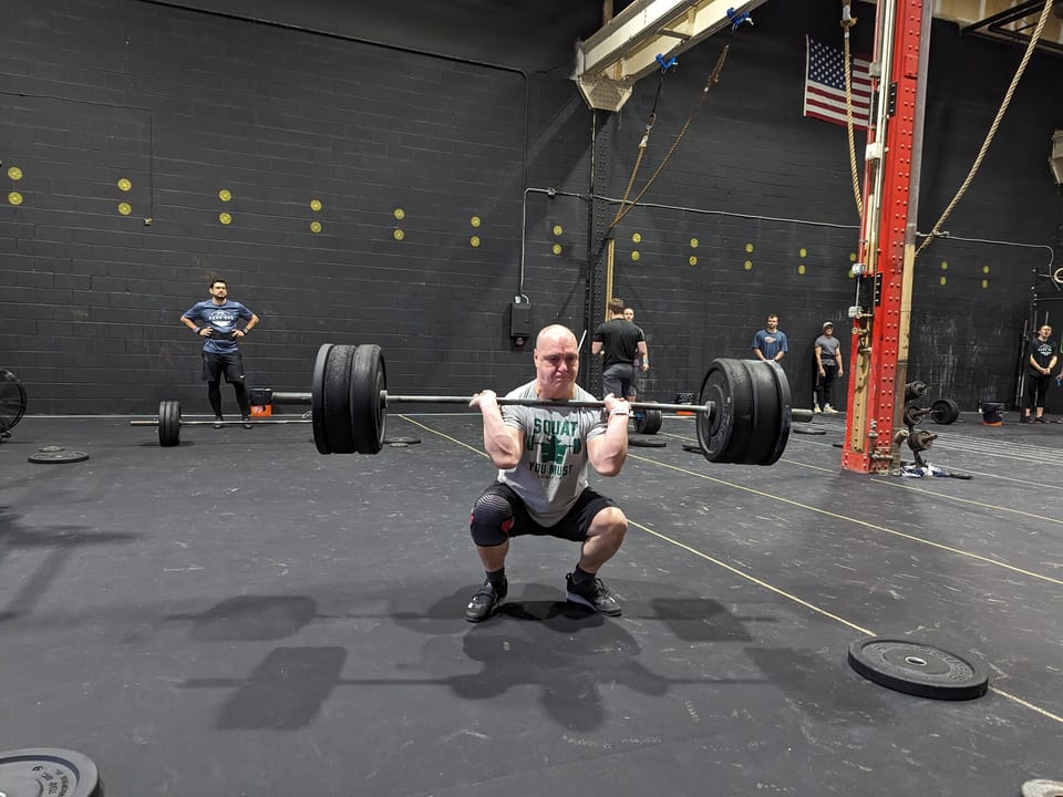 277#!! Squat Clean PR