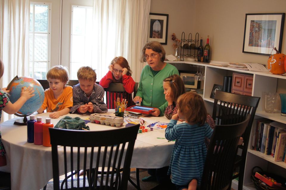 Nonni Visits and Japanese Lessons