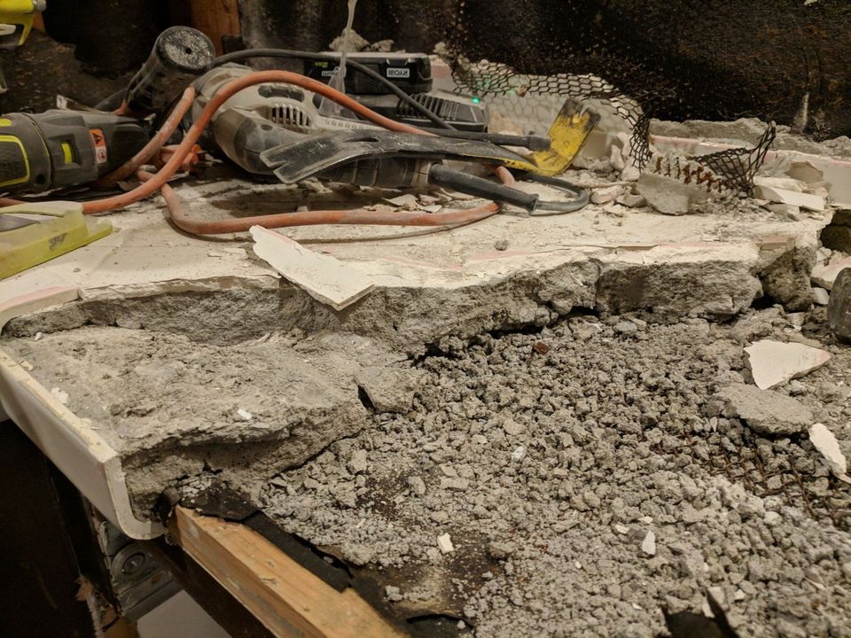 Master Bathroom Day 3