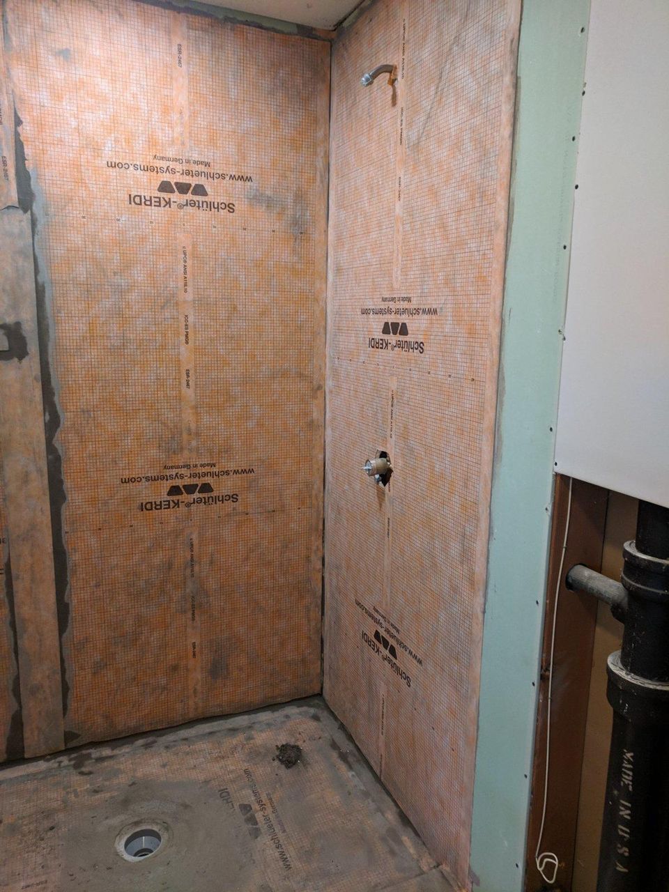 Master Bathroom Day 8