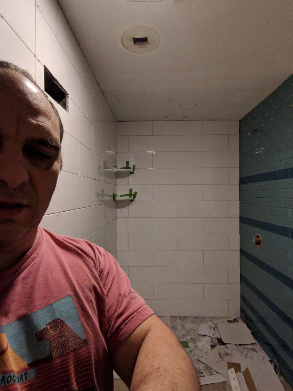 Master Bathroom Day 11