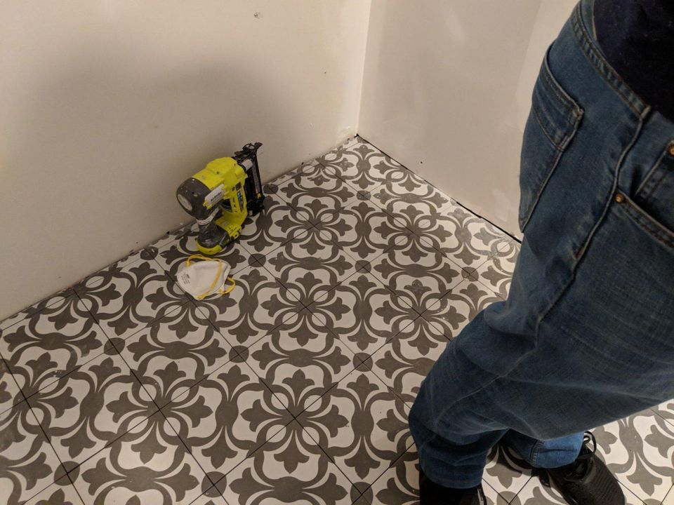 Master Bathroom Day 14