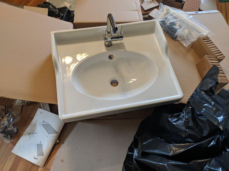 Master Bathroom Day 17