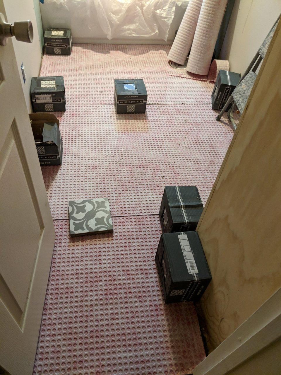 Kids' Bathroom Day 13