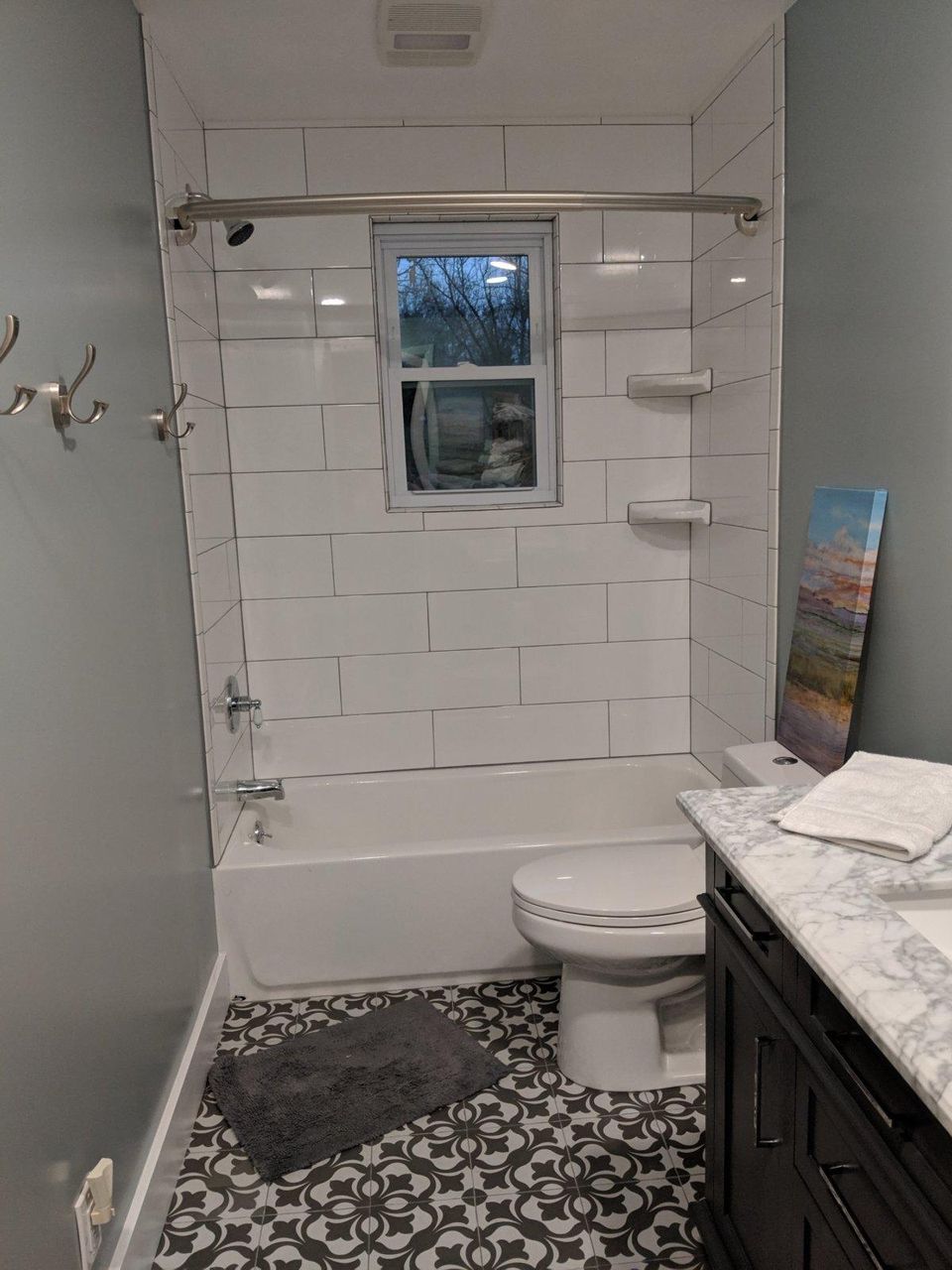 Master Bathroom -- Shiny