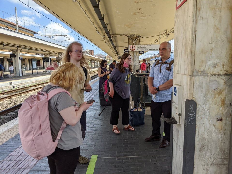 Europe Trip #2 - June 25, 2022 - Last Train Boarded