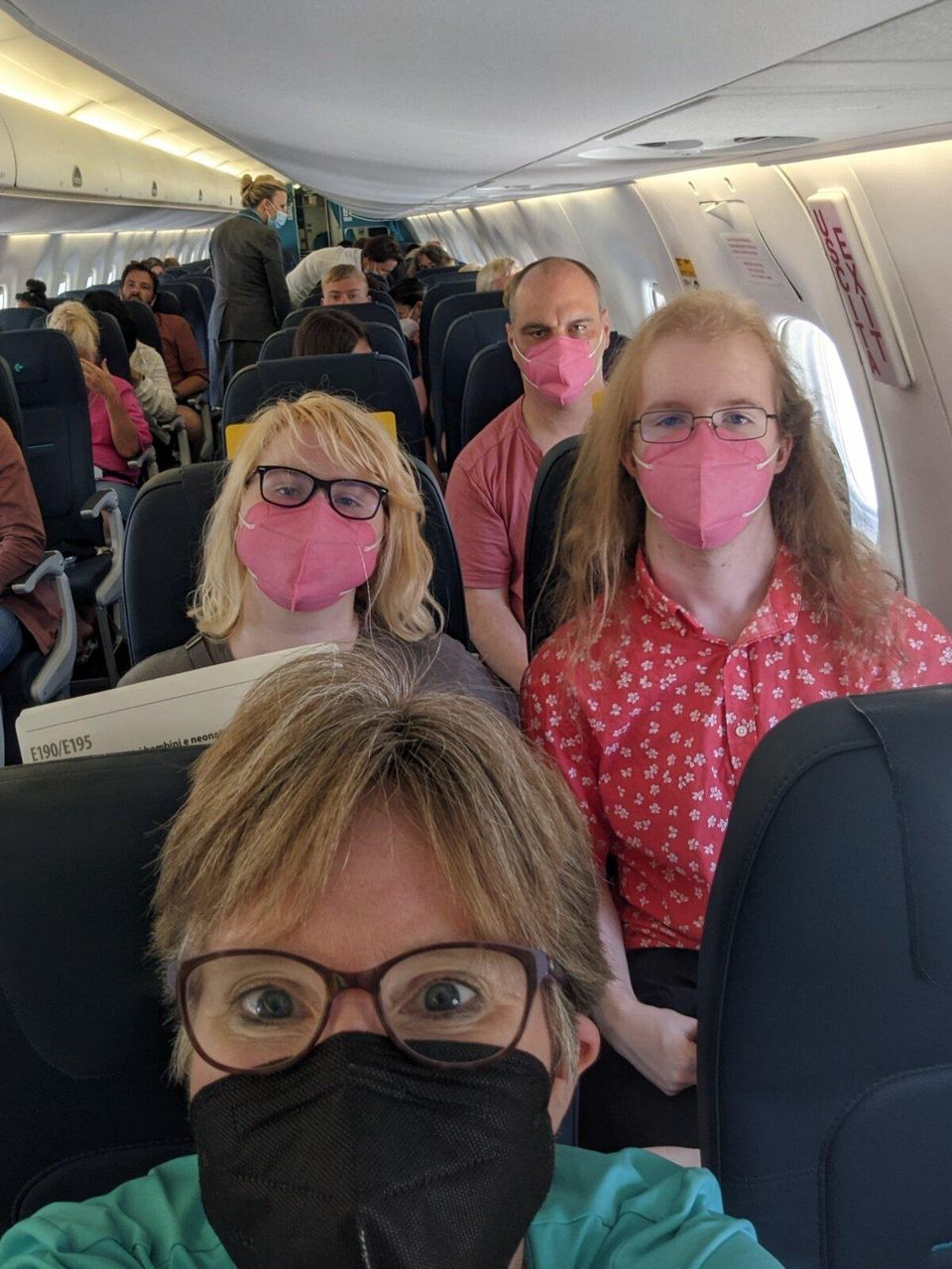 Europe Trip #2 – July 2, 2022 – On The Plane To Munich