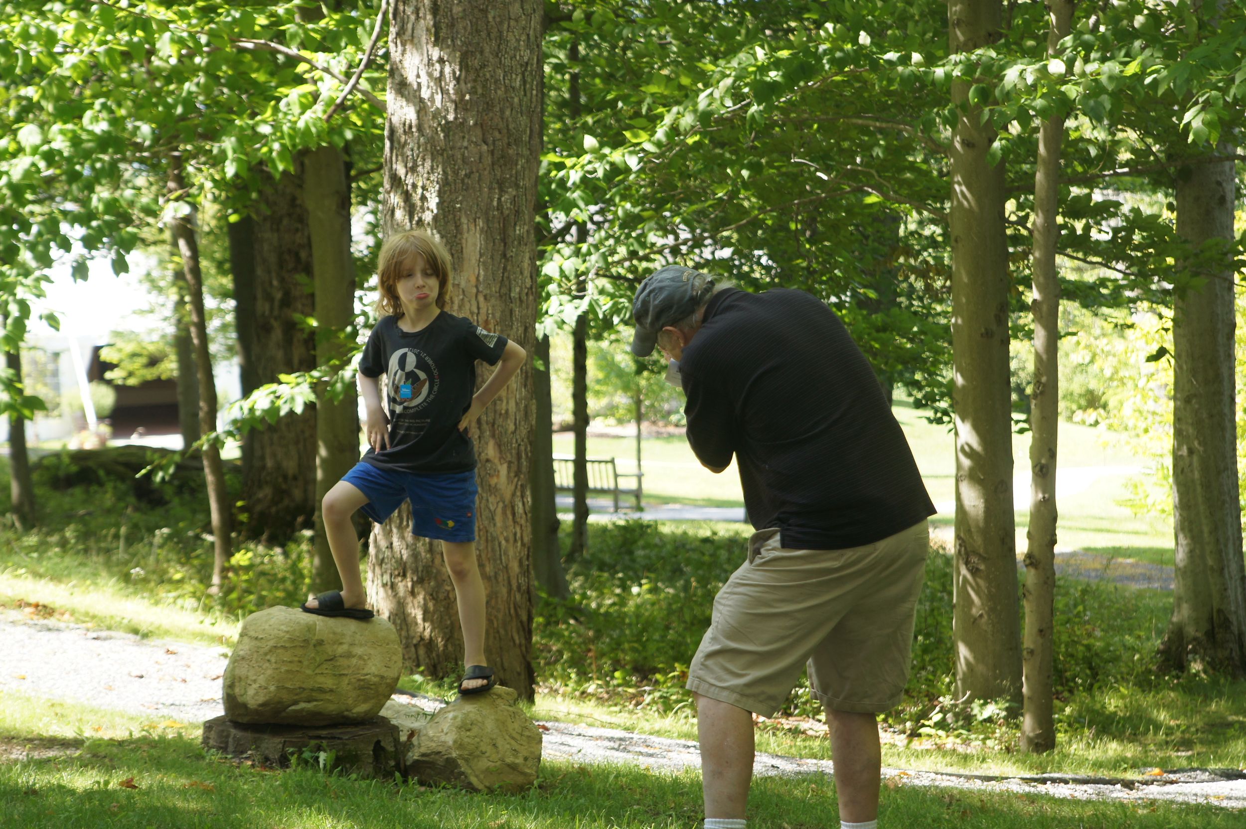 Picture of photographer and poser.