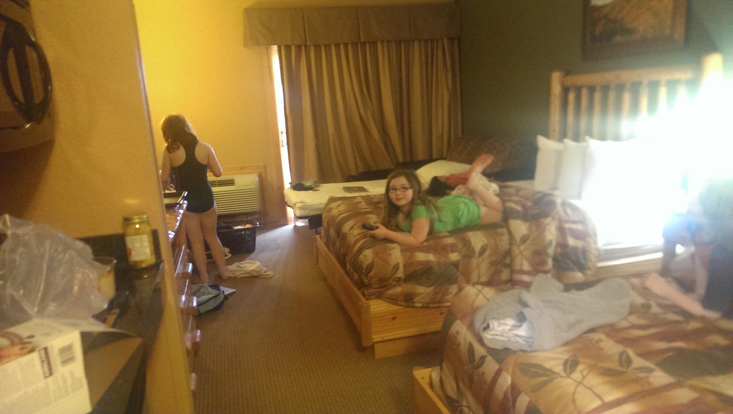 Our spacious room