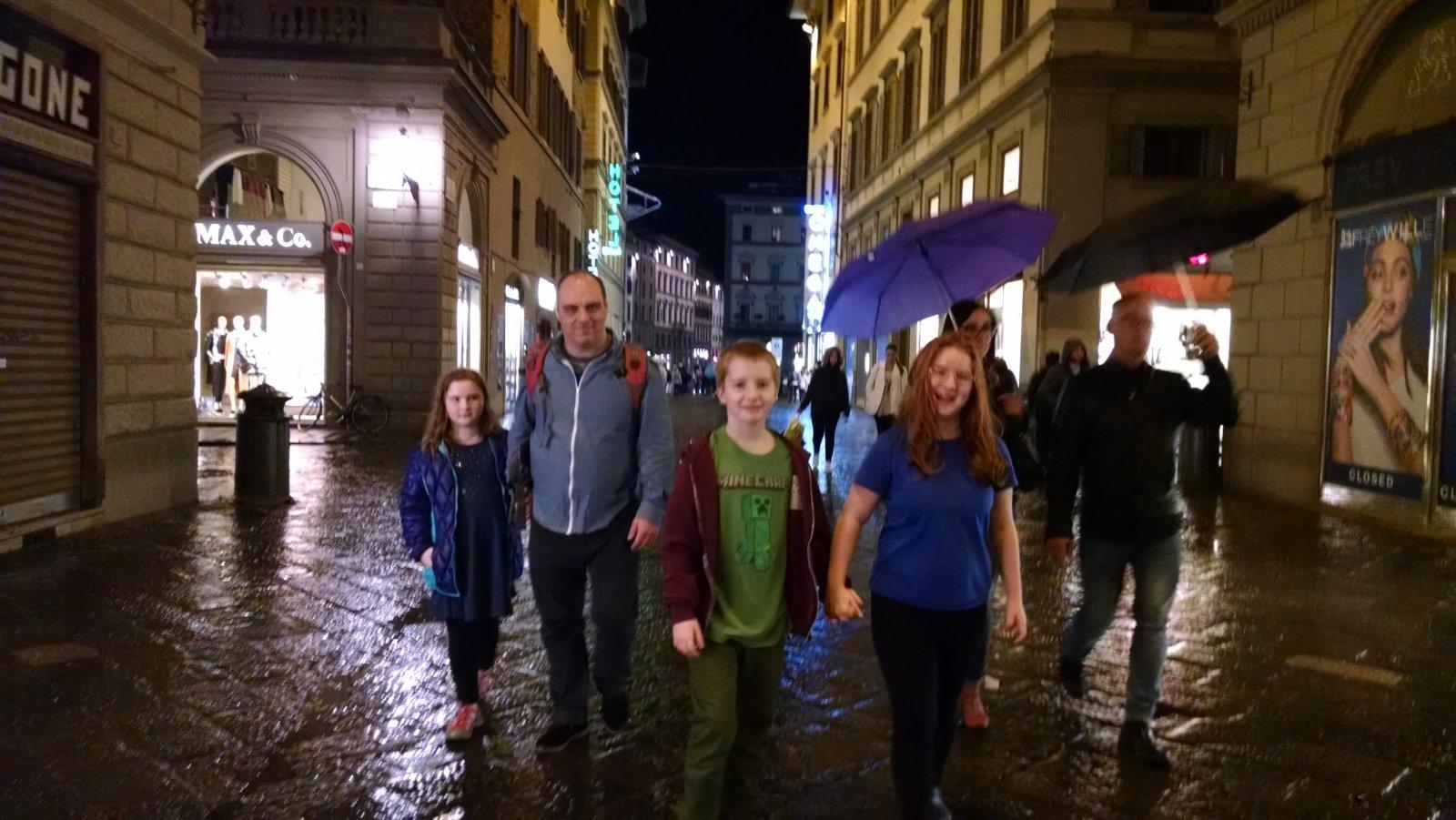 Late night walk in Florence