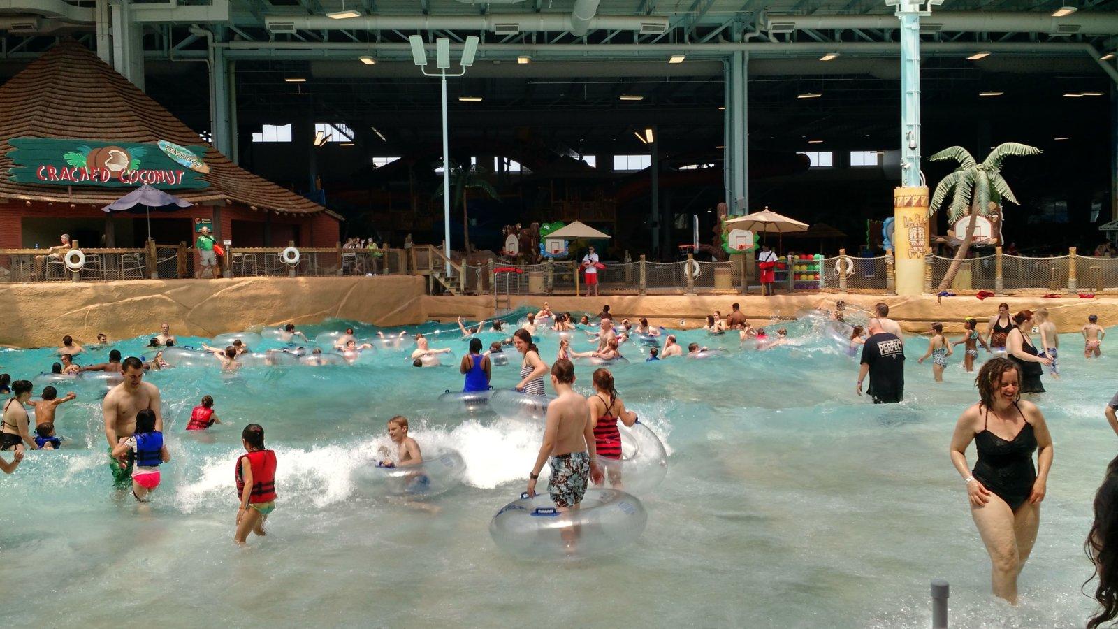 We love the wave pool.