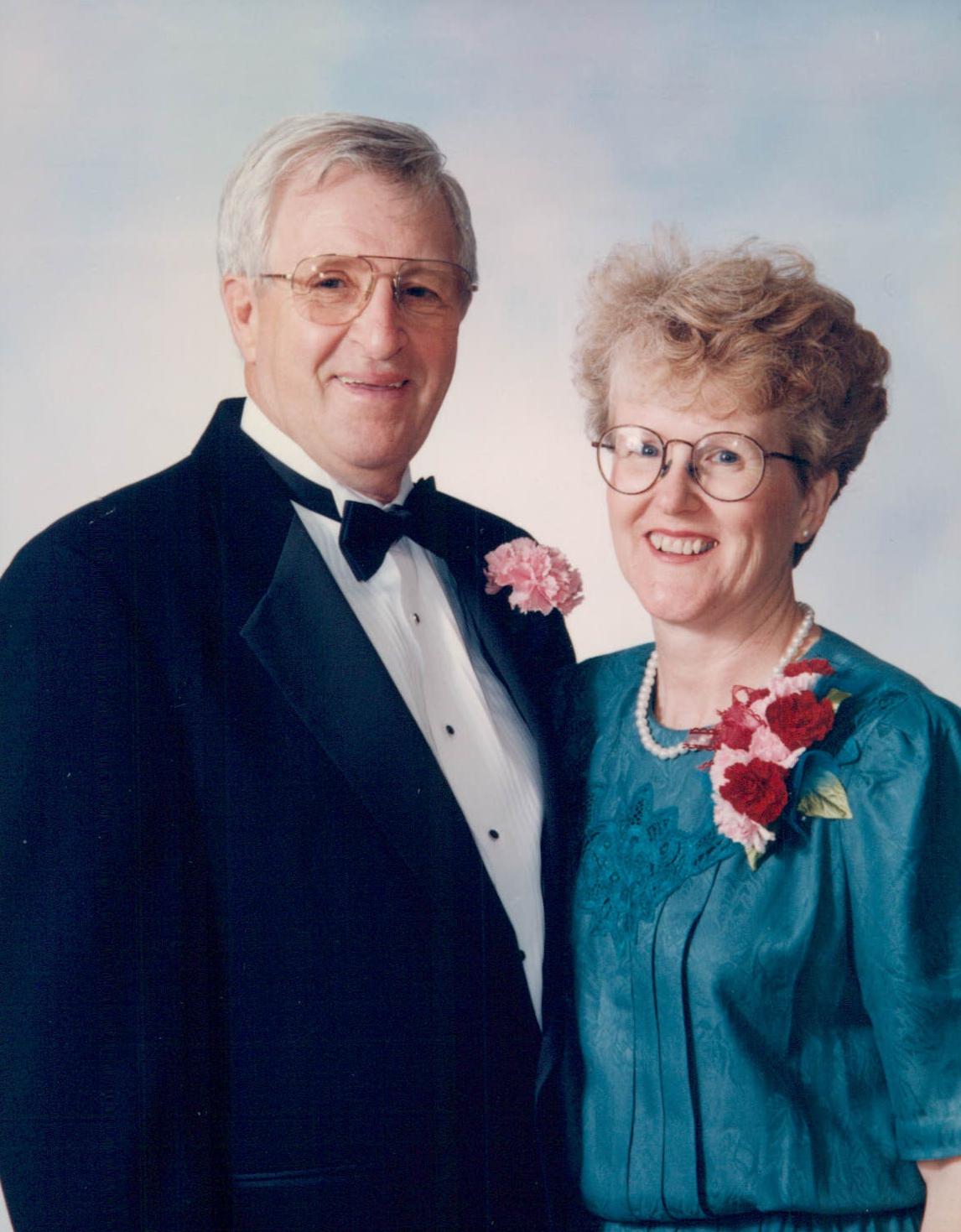 Mom and Dad on our wedding day.