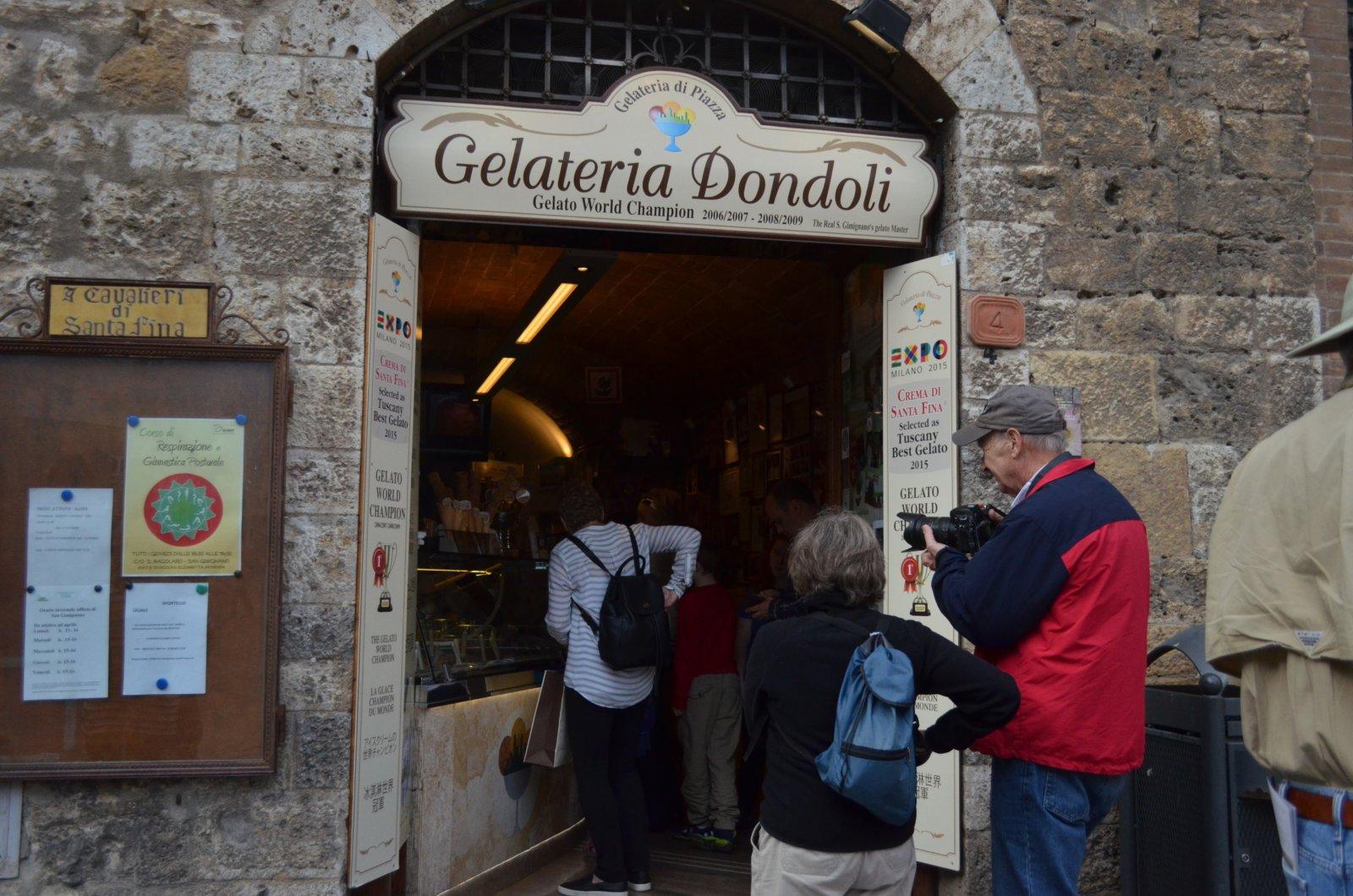We started with gelato at the World Champion Gelateria.