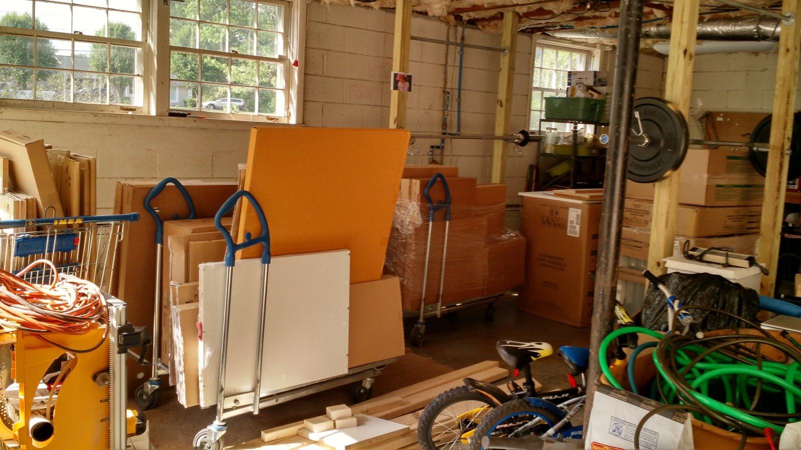 We did not get to keep the IKEA cart.