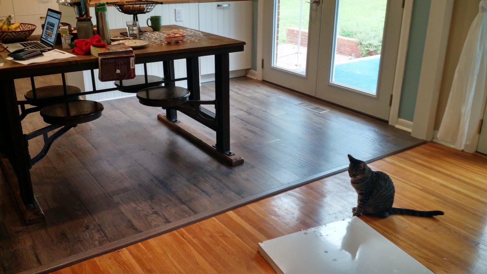 Floor transitions really make it look complete.