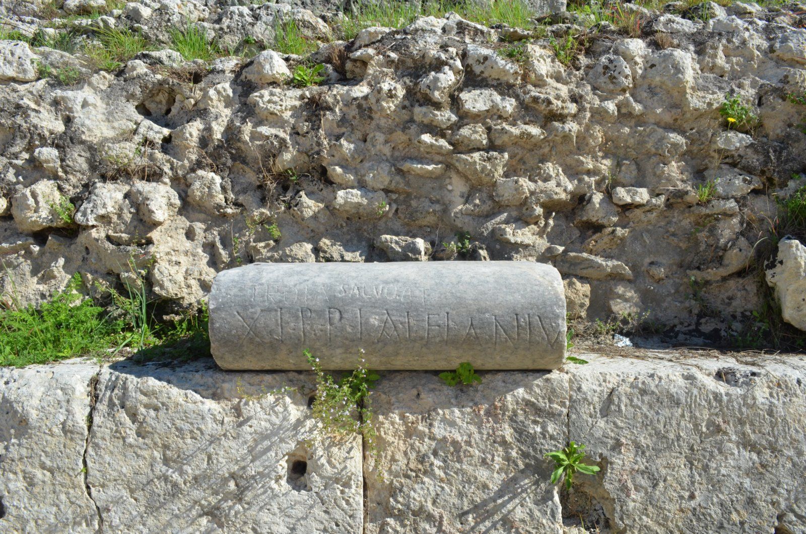 The elite families had "box seats" with their names on them in the front row at the amphitheater.