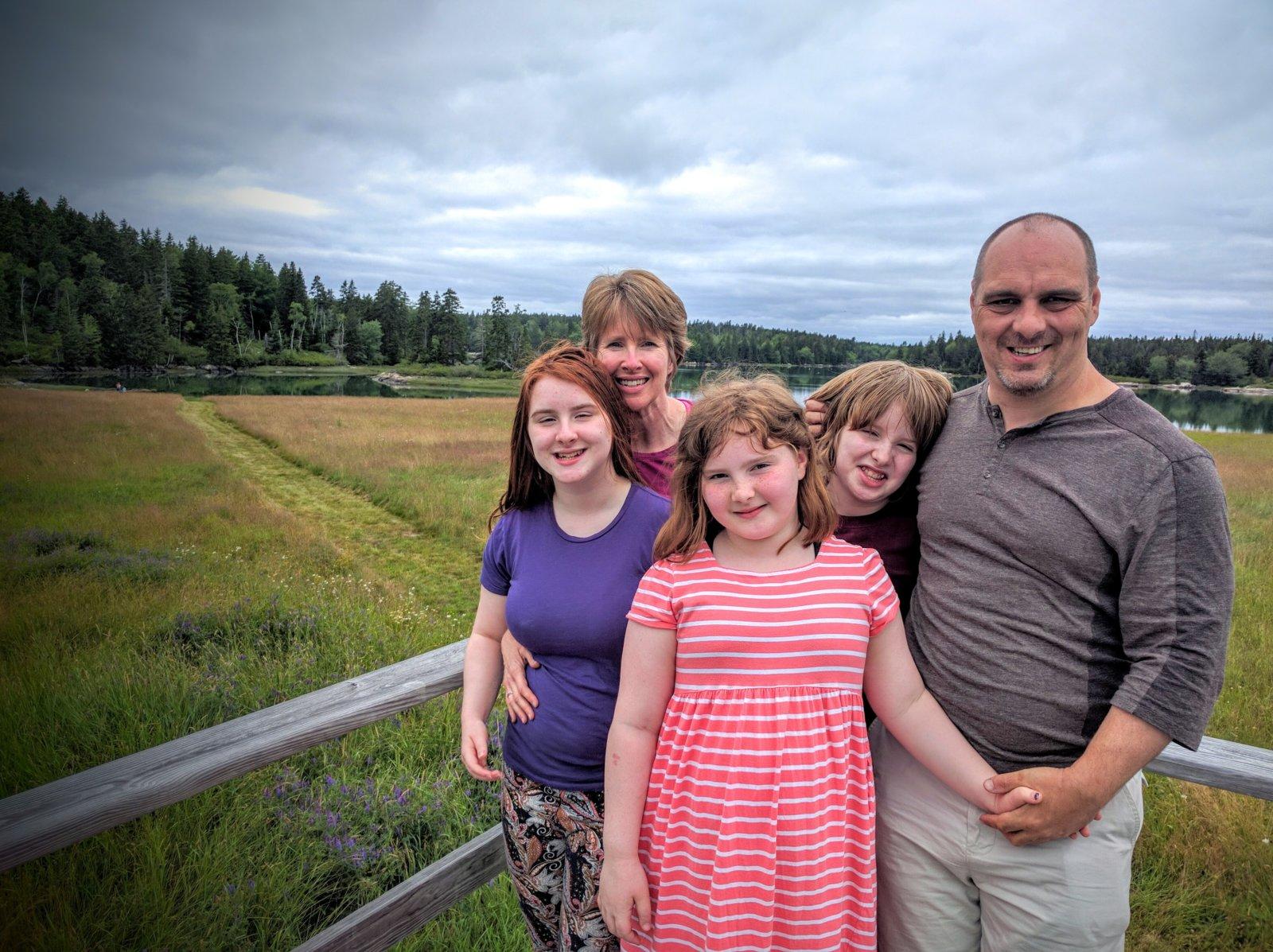 Our family this year in Vinalhaven, ME